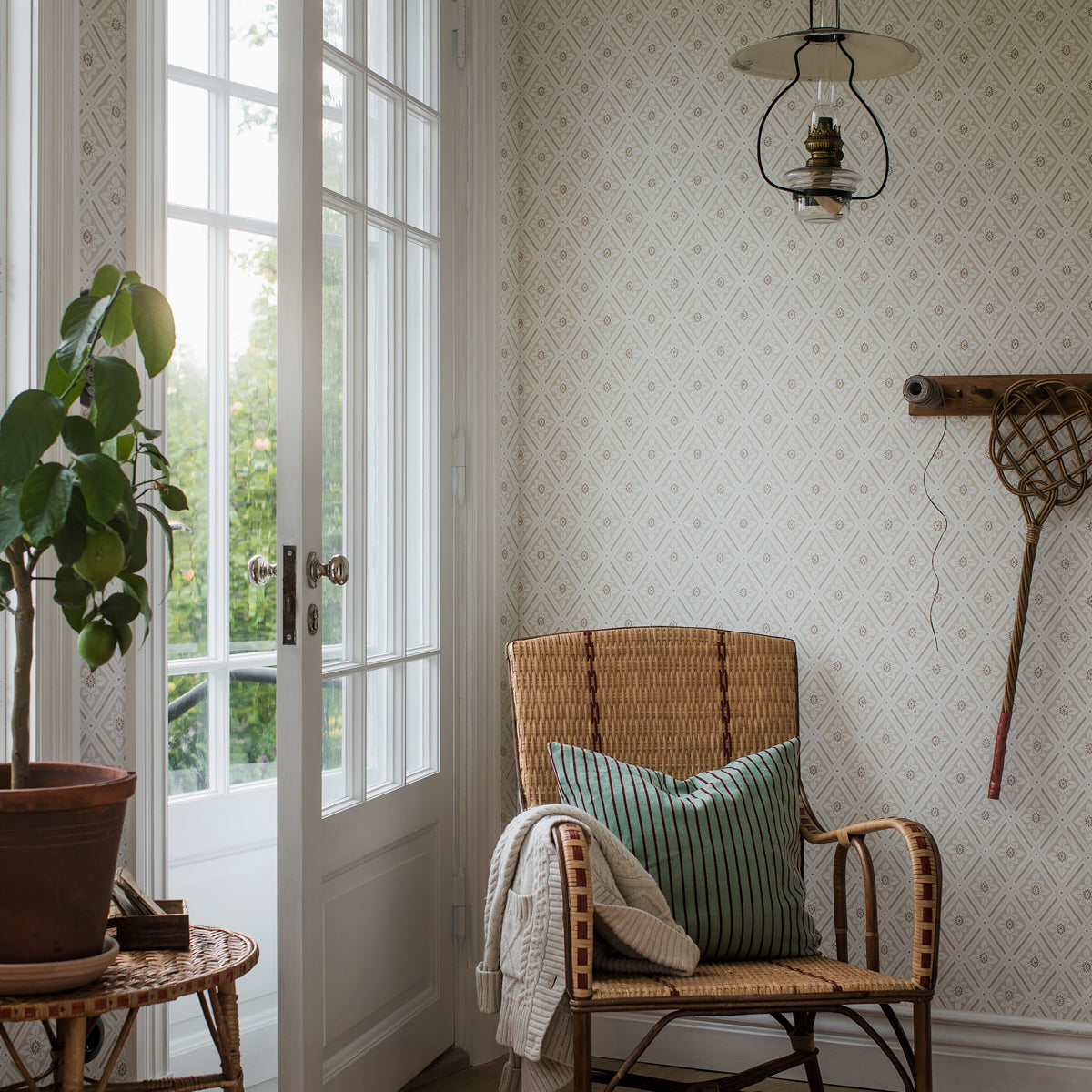 SCHUMACHER  Borastapeter ESTER   NATURAL   - 7660