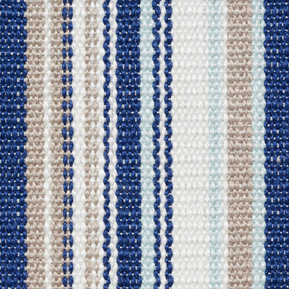 SCHUMACHER  INDOOR/OUTDOOR LINEN PONDEROSA STRIPE PATTERN WOVENS,HIGH PERFORMANCE,INDOOR/OUTDOOR PATTERN WOVENS,HIGH PERFORMANCE,INDOOR/OUTDOOR BLUE   - 76630