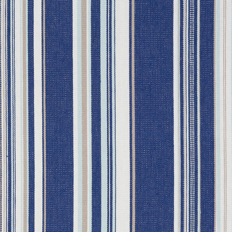 SCHUMACHER  INDOOR/OUTDOOR LINEN PONDEROSA STRIPE PATTERN WOVENS,HIGH PERFORMANCE,INDOOR/OUTDOOR PATTERN WOVENS,HIGH PERFORMANCE,INDOOR/OUTDOOR BLUE   - 76630
