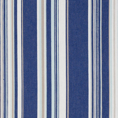 SCHUMACHER  INDOOR/OUTDOOR LINEN PONDEROSA STRIPE PATTERN WOVENS,HIGH PERFORMANCE,INDOOR/OUTDOOR PATTERN WOVENS,HIGH PERFORMANCE,INDOOR/OUTDOOR BLUE   - 76630