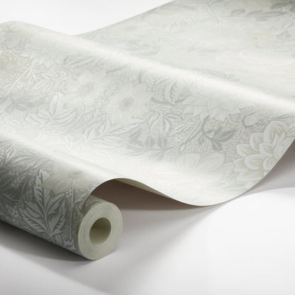 SCHUMACHER WALLCOVERING  BORASTAPETER DAHLIA GARDEN   NATURAL   - 7664