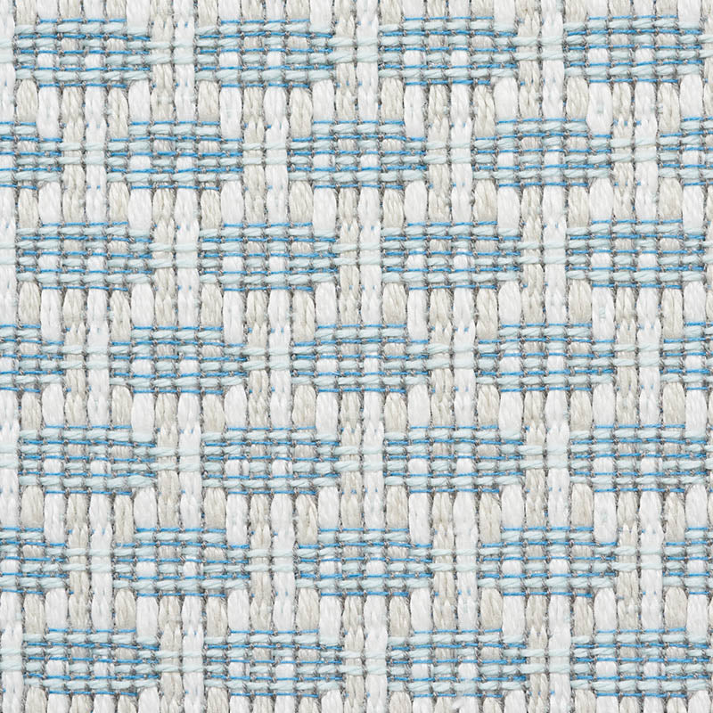 SCHUMACHER  INDOOR/OUTDOOR LINEN HICKOX INDOOR/OUTDOOR PATTERN WOVENS,HIGH PERFORMANCE,INDOOR/OUTDOOR PATTERN WOVENS,HIGH PERFORMANCE,INDOOR/OUTDOOR SKY   - 76650