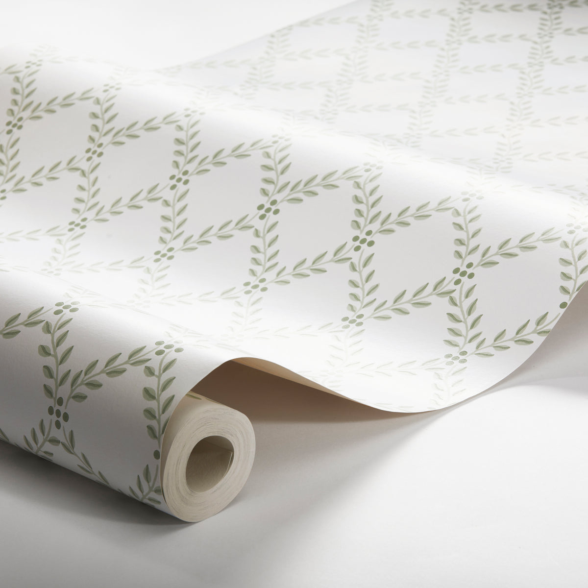 SCHUMACHER  Borastapeter TRELLIS LEAVES   LEAF   - 7671