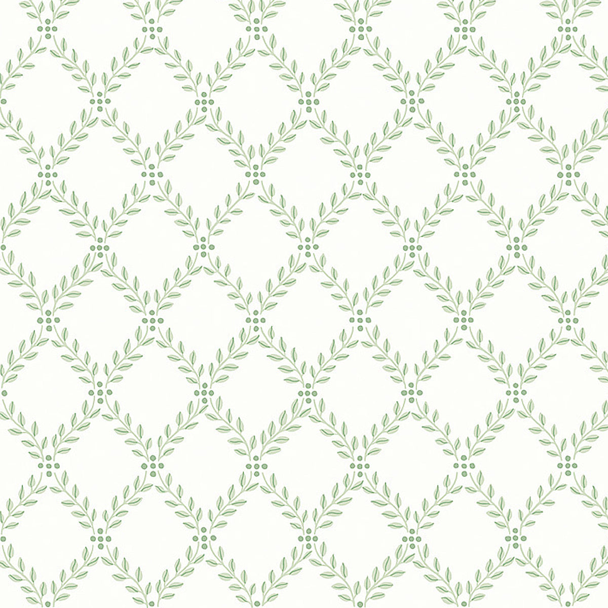 SCHUMACHER  Borastapeter TRELLIS LEAVES   LEAF   - 7671