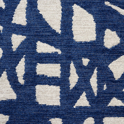 SCHUMACHER  FREEHAND MOMENTUM CHENILLE,HIGH PERFORMANCE,PATTERN WOVENS CHENILLE,HIGH PERFORMANCE,PATTERN WOVENS BLUE   - 76710