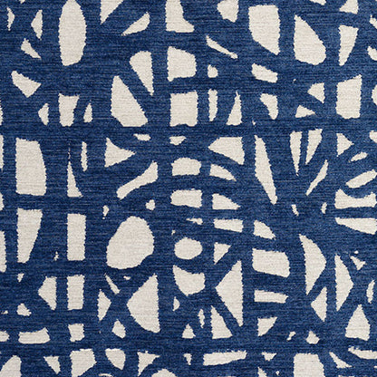 SCHUMACHER  FREEHAND MOMENTUM CHENILLE,HIGH PERFORMANCE,PATTERN WOVENS CHENILLE,HIGH PERFORMANCE,PATTERN WOVENS BLUE   - 76710