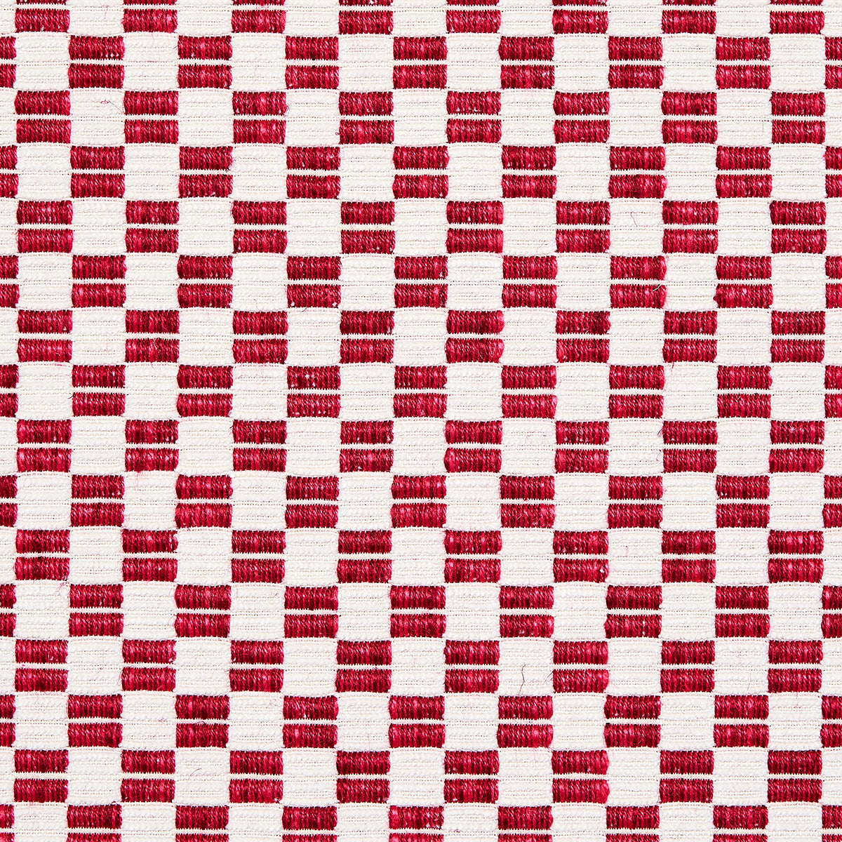 SCHUMACHER  NEW AMERICANA ELKHART PATTERN WOVENS PATTERN WOVENS CRIMSON   - 76743