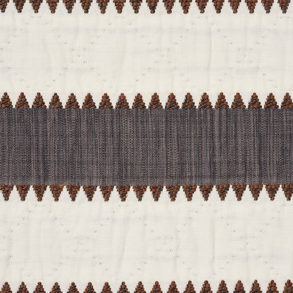 SCHUMACHER  FOLK ART ISOLDE STRIPE MATELASSE WOVENS MATELASSENDER   - 76751