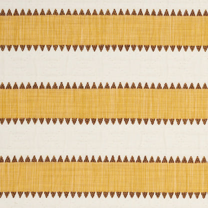 SCHUMACHER  FOLK ART ISOLDE STRIPE MATELASSE WOVENS MATELASSELLOW   - 76752