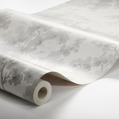 SCHUMACHER  Borastapeter COUNTRYSIDE MORNING   GREY   - 7677