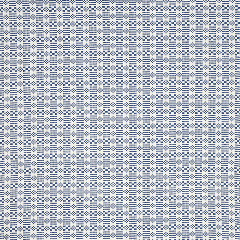 SCHUMACHER  A COUNTRY LIFE WILSON EMBROIDERY WOVEN WOVEN INDIGO   - 76790