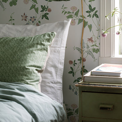 SCHUMACHER  Borastapeter MIDSUMMERS EVE   IVORY   - 7680