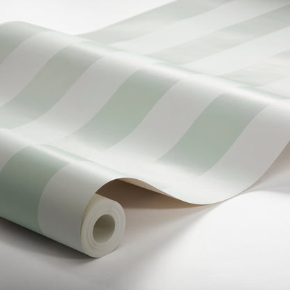 SCHUMACHER  Borastapeter FALSTERBO STRIPE   MINERAL   - 7684