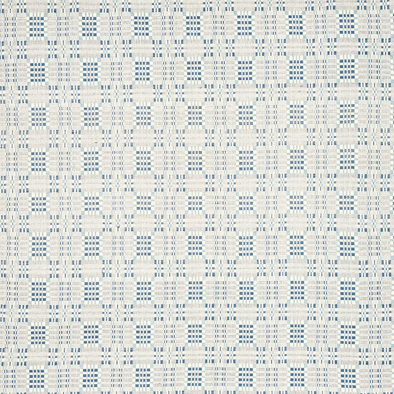 SCHUMACHER  FOLK ART BRIMFIELD PATTERN WOVENS PATTERN WOVENS INDIGO   - 76940