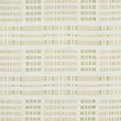 SCHUMACHER  FOLK ART BRIMFIELD PATTERNED WOVENS PATTERNED WOVENS SAGE   - 76941