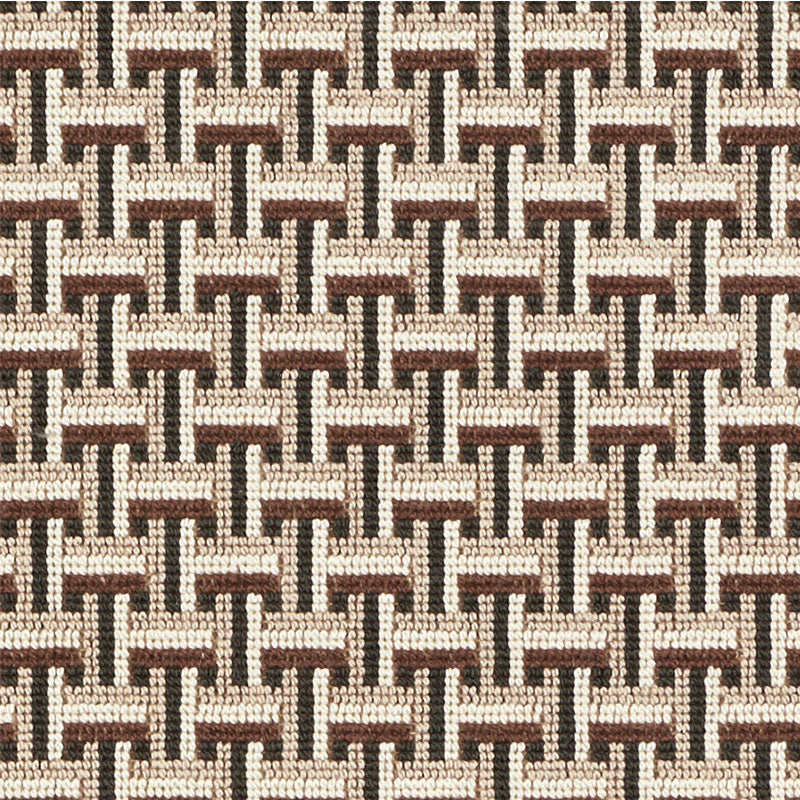 SCHUMACHER  CLASSIC WOVENS SAXON ??PINGL?? WOVEN WOVEN CINDER   - 76971