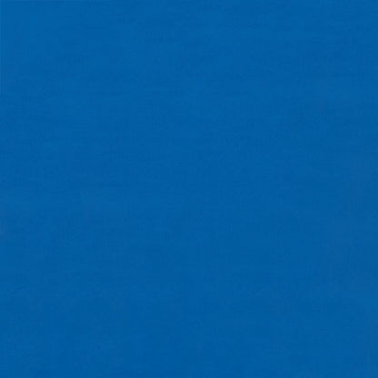 Solid royal blue background with subtle texture.