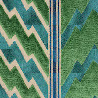 SCHUMACHER  TIMOTHY CORRIGAN FLORENTINE VELVET   Emerald   - 77110