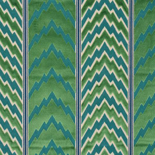 SCHUMACHER  TIMOTHY CORRIGAN FLORENTINE VELVET   Emerald   - 77110