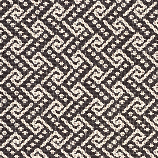 SCHUMACHER  TIMOTHY CORRIGAN IONIC WEAVE PATTERN WOVENS PATTERN WOVENS BLACK   - 77122