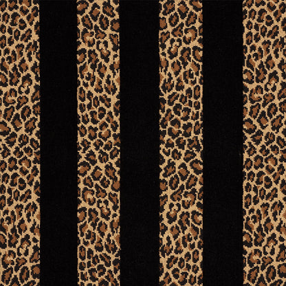 SCHUMACHER  TIMOTHY CORRIGAN GUEPARD STRIPE VELVET CUT VELVET CUT VELVET BLACK   - 77142