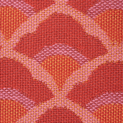 SCHUMACHER FABRIC  STEP LIVELY WILHELM   CORAL   - 77181
