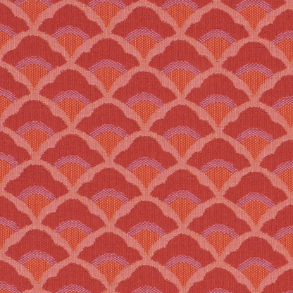 SCHUMACHER FABRIC  STEP LIVELY WILHELM   CORAL   - 77181