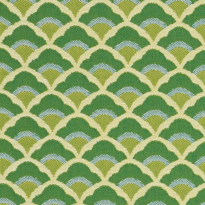 SCHUMACHER  STEP LIVELY WILHELM PATTERNED WOVENS PATTERNED WOVENS KELLY GREEN   - 77182