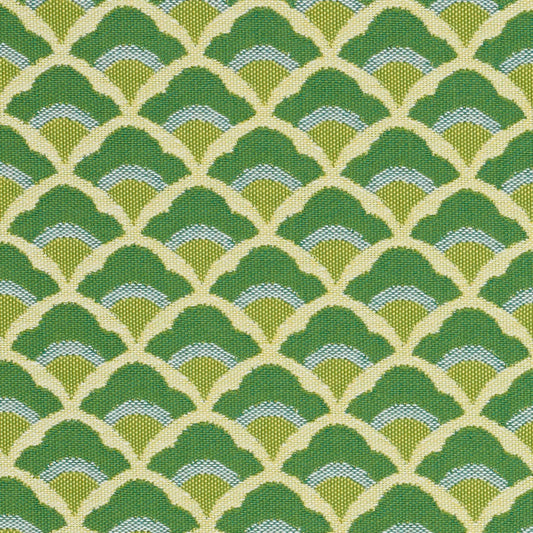 SCHUMACHER  STEP LIVELY WILHELM PATTERNED WOVENS PATTERNED WOVENS KELLY GREEN   - 77182
