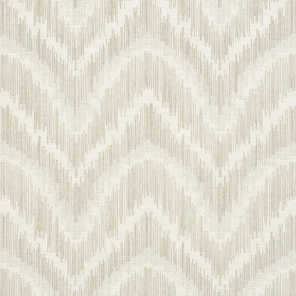 Cream and beige chevron wallpaper with subtle textured stripes, soft geometric pattern for walls.