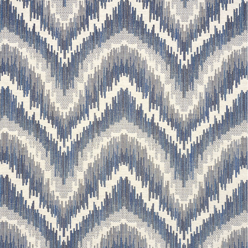 SCHUMACHER  STEP LIVELY VON ARMIN PATTERNED WOVENS,HIGH PERFORMANCE PATTERNED WOVENS,HIGH PERFORMANCE BLUE   - 77192