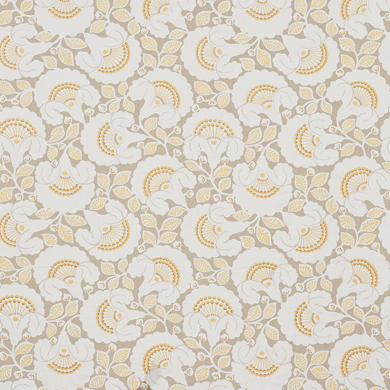 SCHUMACHER  WALLFLOWERS JACKIE APPLIQU?? EMBROIDERY EMBROIDERIES EMBROIDERIES NATURAL   - 77300