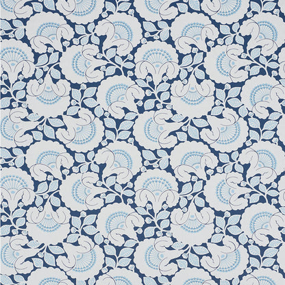 SCHUMACHER  WALLFLOWERS JACKIE APPLIQU?? EMBROIDERY EMBROIDERIES EMBROIDERIES BLUE   - 77301