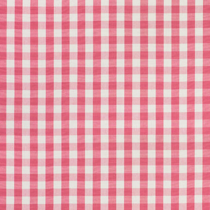 SCHUMACHER FABRIC  REVISIT OF POPULAR PATTERNS ELTON COTTON CHECK   MAGENTA   - 77310