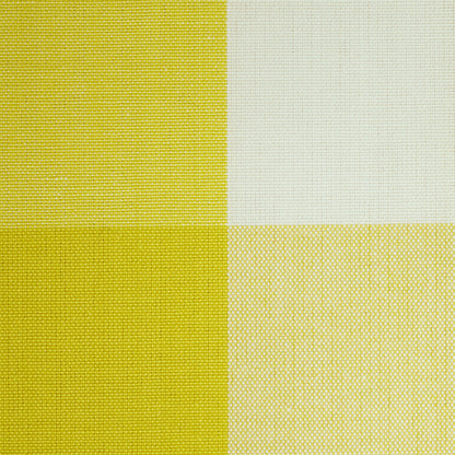SCHUMACHER  SCANDINAVIAN MODERN CAMDEN COTTON CHECK PATTERN WOVENS PATTERN WOVENS YELLOW   - 77320