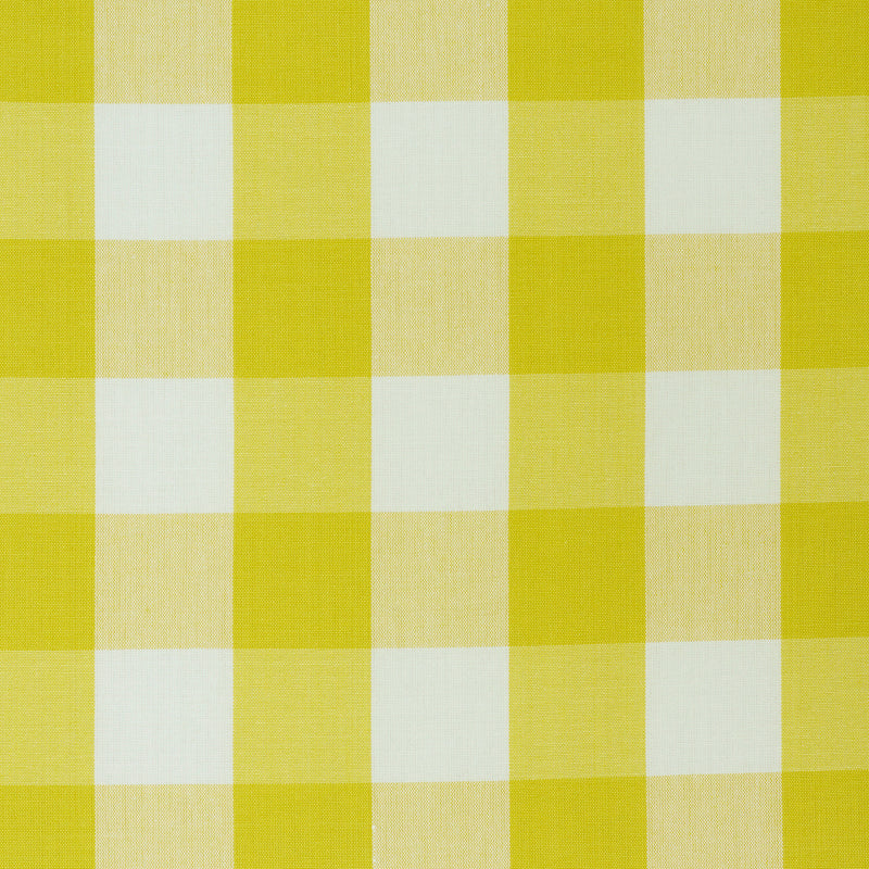 SCHUMACHER  SCANDINAVIAN MODERN CAMDEN COTTON CHECK PATTERN WOVENS PATTERN WOVENS YELLOW   - 77320