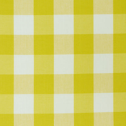 SCHUMACHER  SCANDINAVIAN MODERN CAMDEN COTTON CHECK PATTERN WOVENS PATTERN WOVENS YELLOW   - 77320