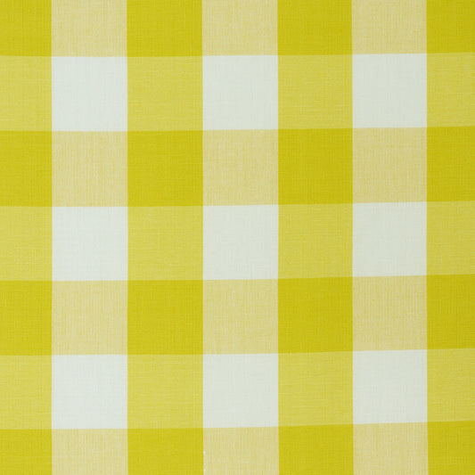 SCHUMACHER  SCANDINAVIAN MODERN CAMDEN COTTON CHECK PATTERN WOVENS PATTERN WOVENS YELLOW   - 77320