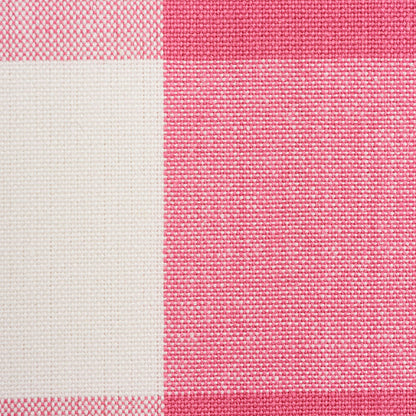 SCHUMACHER  REVISIT OF POPULAR PATTERNS CAMDEN COTTON CHECK PATTERNED WOVENS PATTERNED WOVENS MAGENTA   - 77321