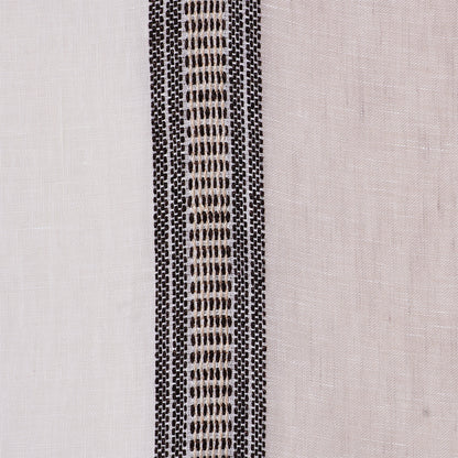 SCHUMACHER  TRUE WEST SENITA STRIPE SHEER SHEERS & CASEMENTS SHEERS & CASEMENTS NEUTRAL   - 77430