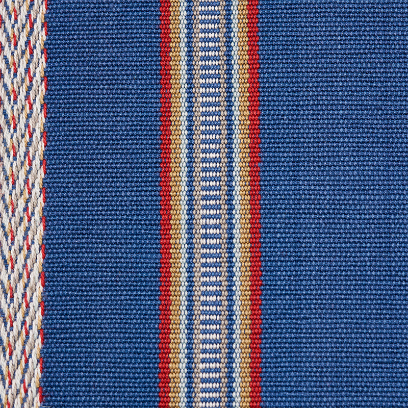 SCHUMACHER  TRUE WEST KAYENTA STRIPE PATTERN WOVENS,HIGH PERFORMANCE PATTERN WOVENS,HIGH PERFORMANCE BLUE   - 77451