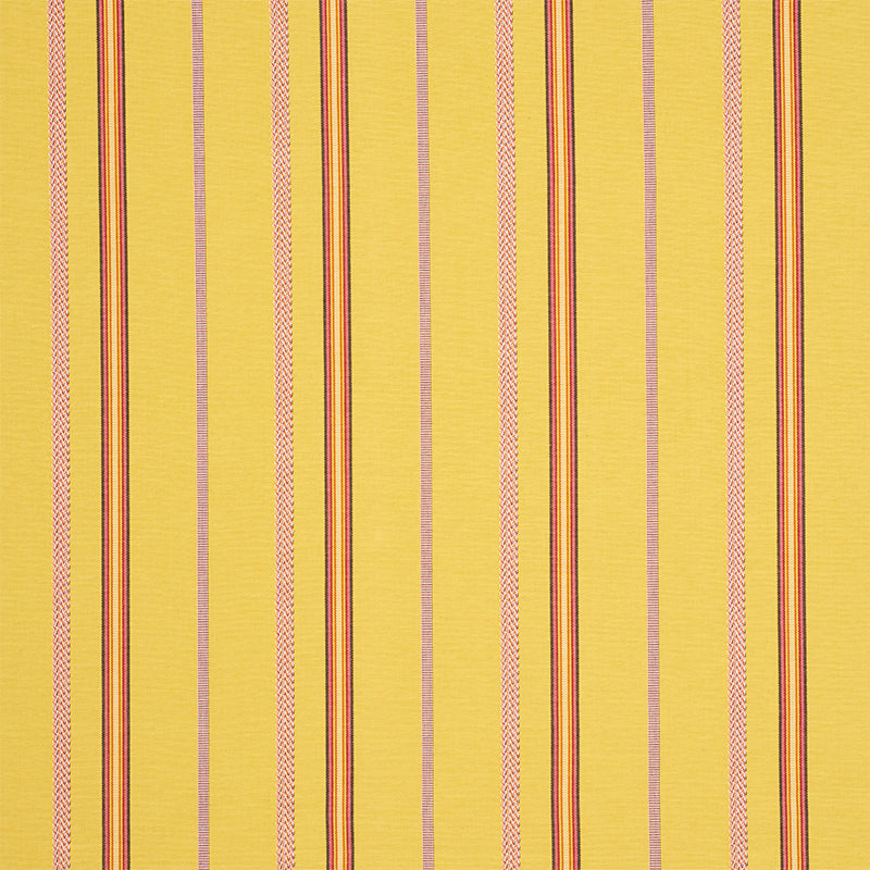 SCHUMACHER  TRUE WEST KAYENTA STRIPE PATTERN WOVENS,HIGH PERFORMANCE PATTERN WOVENS,HIGH PERFORMANCE YELLOW   - 77452