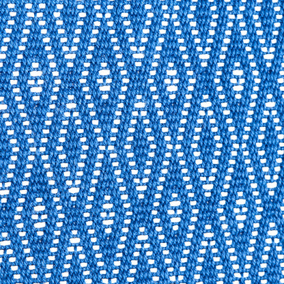 SCHUMACHER  NEW TRADITIONAL II DERBY DIAMOND PERFORMANCE PATTERN WOVENS,HIGH PERFORMANCE PATTERN WOVENS,HIGH PERFORMANCE INDIGO   - 77522