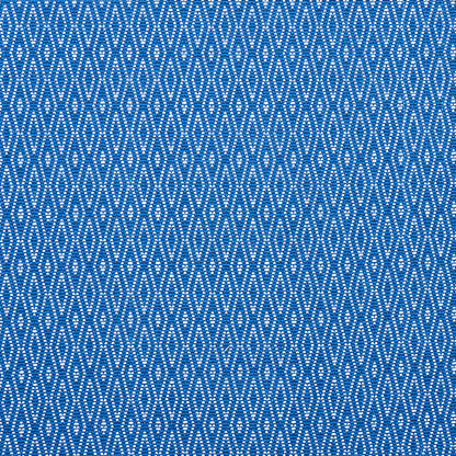 SCHUMACHER  NEW TRADITIONAL II DERBY DIAMOND PERFORMANCE PATTERN WOVENS,HIGH PERFORMANCE PATTERN WOVENS,HIGH PERFORMANCE INDIGO   - 77522