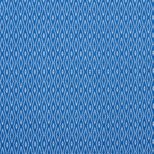 SCHUMACHER  NEW TRADITIONAL II DERBY DIAMOND PERFORMANCE PATTERN WOVENS,HIGH PERFORMANCE PATTERN WOVENS,HIGH PERFORMANCE INDIGO   - 77522