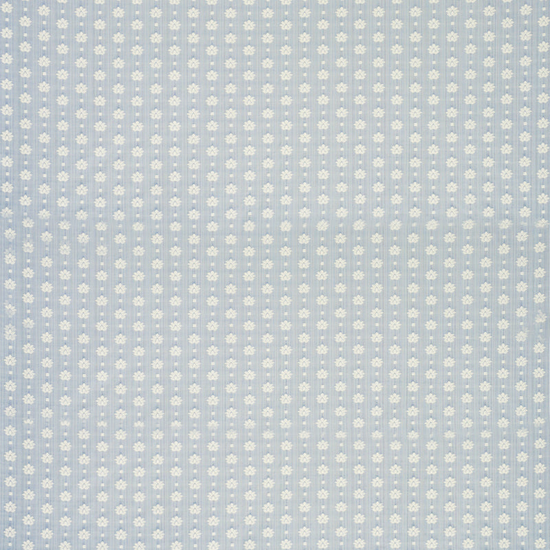 SCHUMACHER FABRIC  NEW TRADITIONAL BRUNEL   SKY   - 77531