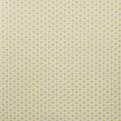 SCHUMACHER FABRIC  NEW TRADITIONAL BRUNEL   YELLOW   - 77532