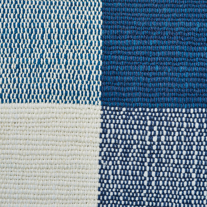 SCHUMACHER  NEW TRADITIONAL II BARNES PERFORMANCE CHECK PATTERN WOVENS,HIGH PERFORMANCE PATTERN WOVENS,HIGH PERFORMANCE BLUE   - 77550