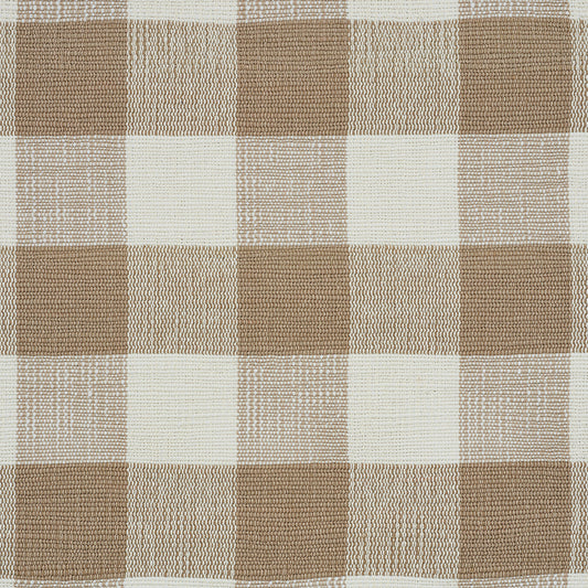SCHUMACHER  NEW TRADITIONAL BARNES PERFORMANCE CHECK PATTERNED WOVENS,HIGH PERFORMANCE PATTERNED WOVENS,HIGH PERFORMANCE NATURAL   - 77551
