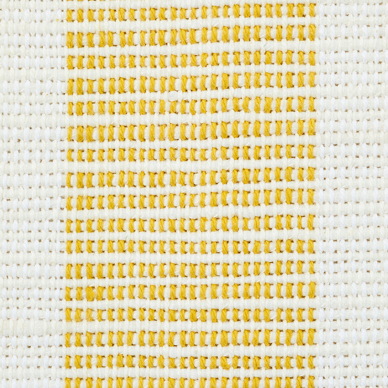 SCHUMACHER  NEW TRADITIONAL KETLEY PERFORMANCE STRIPE PATTERN WOVENS,HIGH PERFORMANCE,INDOOR/OUTDOOR PATTERN WOVENS,HIGH PERFORMANCE,INDOOR/OUTDOOR YELLOW   - 77563
